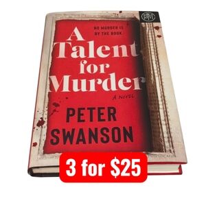 A Talent for Murder by Peter Swanson BOTM Hardback